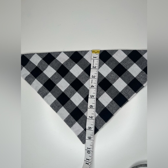 Black and White Dog Bandana - Picture 9 of 9